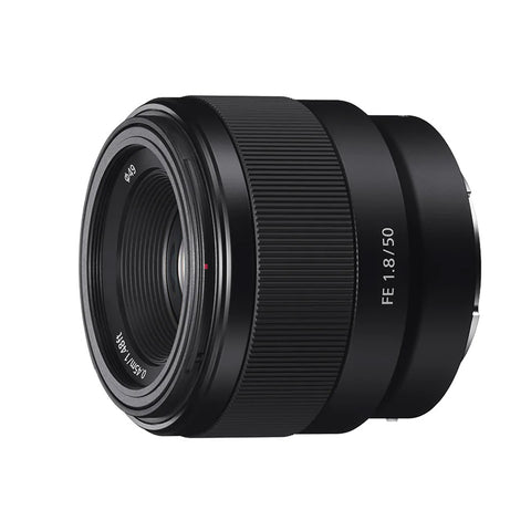 Sony FE 50mm F1.8 objektiivi Vuokraus
