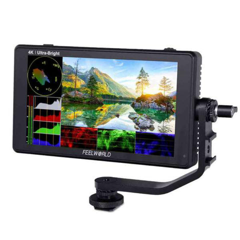 6" 1920*1080 2600nit Videomonitori Feelworld LUT6 vuokraus