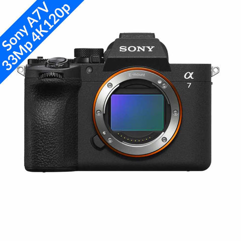 Sony A7V 4K120/33mp hybridi-järjestelmäkameran vuokraus